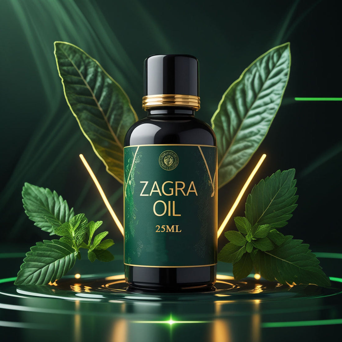 Da Zeagra Herbal Oil Pure Solution For Men.